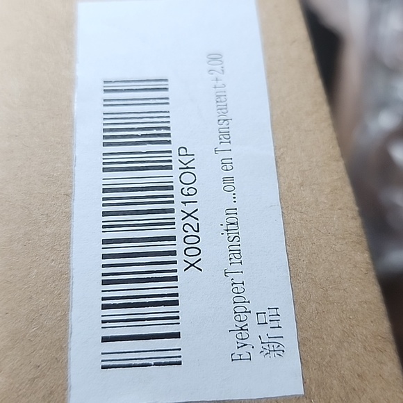 EyeKeeper Fashion Readers Transparent +2.00 NWT X002X16OKP - Picture 2 of 3